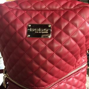 Bebe backpack purse, 13”Lx5.75”Wx13”H, used once